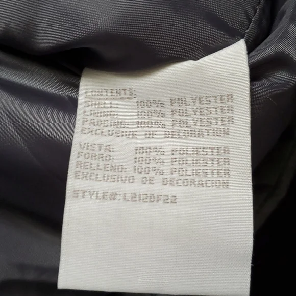 F.O.G. by London Fog, gray coat, size medium (10-12) - Picture 7 of 12